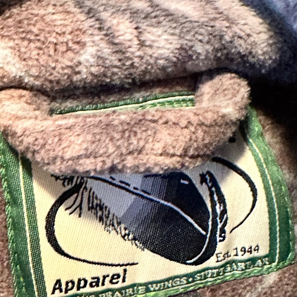 Mack’s Prairie Wings MPW Duck Hunting Camo Fleece Pullover NWT XL Tall - Picture 11 of 15